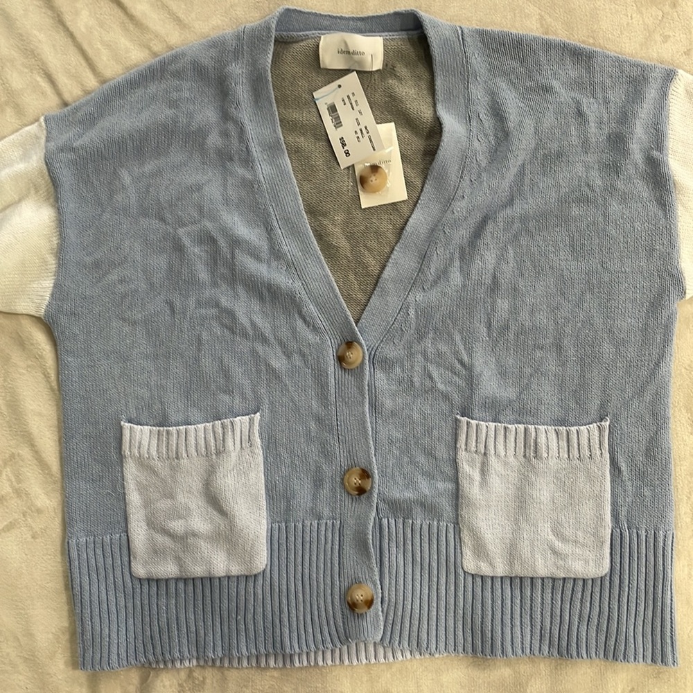 Color block Cardigan - Picture 2 of 4